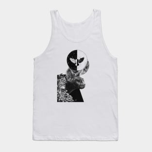 Sphynx and flowers Tank Top